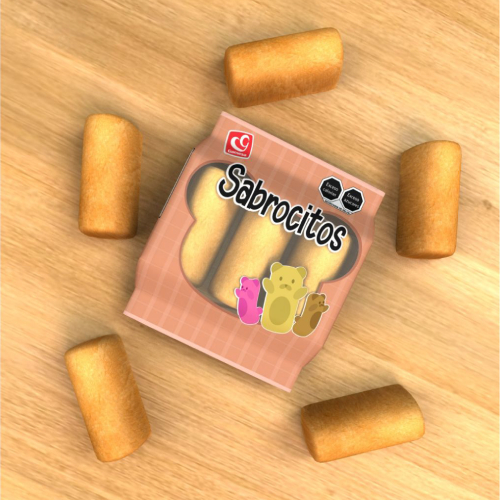 Empaque sabrocitos de Gamesa